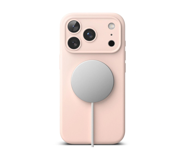 Ringke Silicone Magnetic Magsafe do Iphone 17 Pro Pink Sand - 1359798 - zdjęcie 4